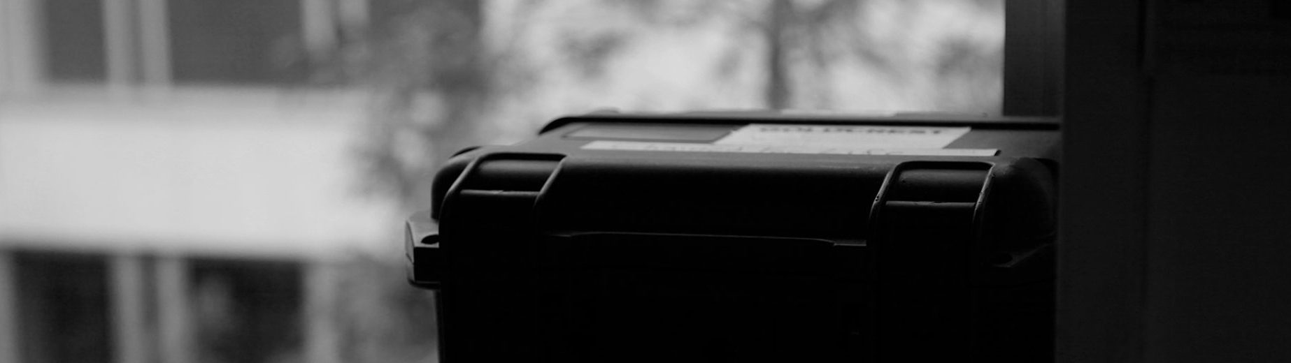 Valise de transport du matériel de tournage