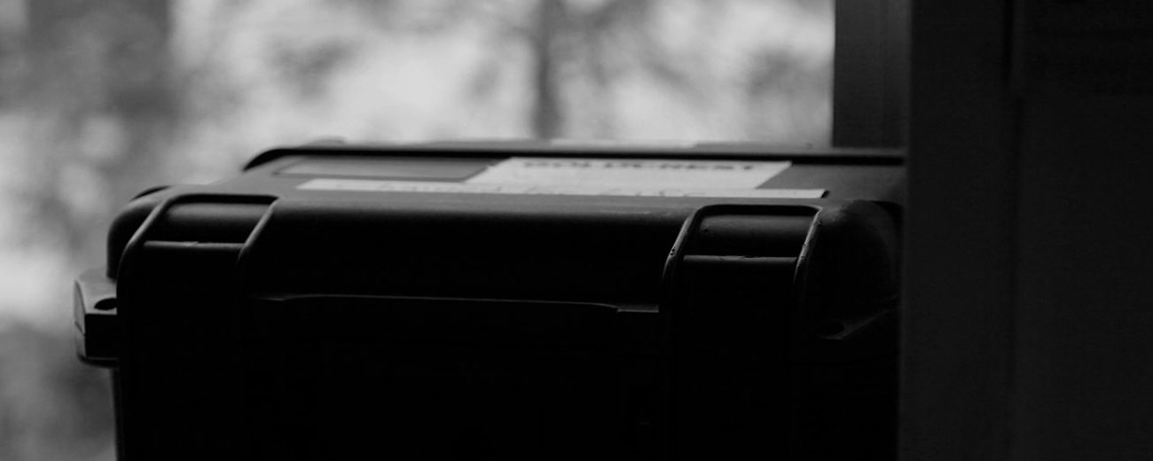 Valise de transport du matériel de tournage